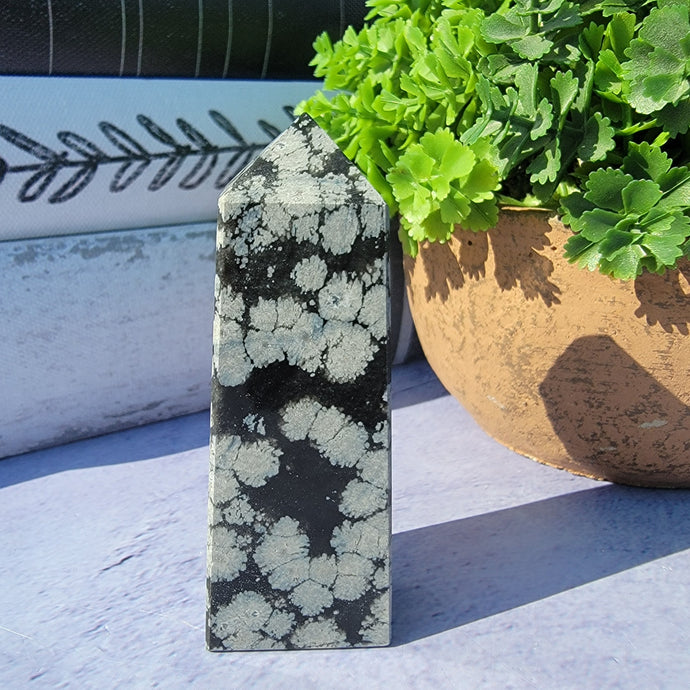 Snowflake Obsidian Tower 