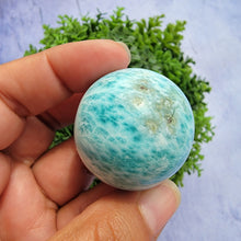 Load image into Gallery viewer, Larimar Mini Sphere &quot;A&quot;