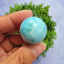 Load image into Gallery viewer, Larimar Mini Sphere &quot;G&quot;