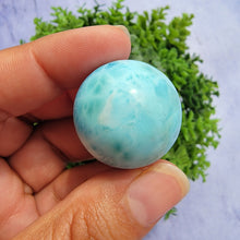 Load image into Gallery viewer, Larimar Mini Sphere &quot;G&quot;