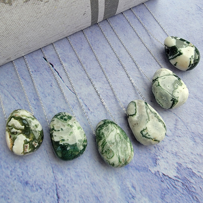Moss Agate Pendant