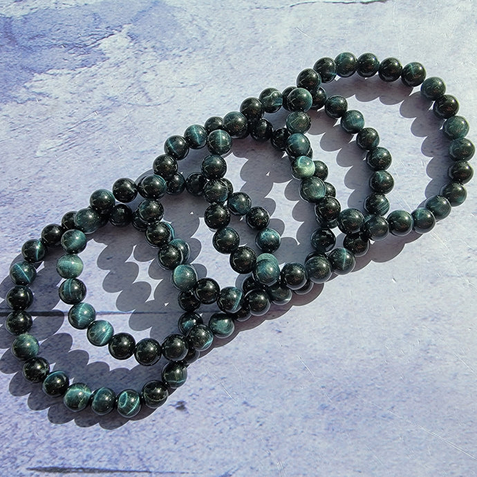 Blue Tiger's Eye Bracelet