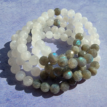 Load image into Gallery viewer, New Beginnings Bracelet - Rainbow Moonstone &amp; Faceted Labradorite