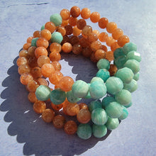 Load image into Gallery viewer, Happiness &amp; Joy Bracelet - Sunstone &amp; Faceted Amazonite