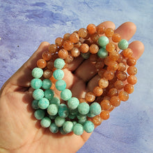 Load image into Gallery viewer, Happiness &amp; Joy Bracelet - Sunstone &amp; Faceted Amazonite