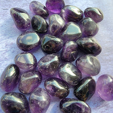 Load image into Gallery viewer, Amethyst (Dark Purple) Tumbled Stones