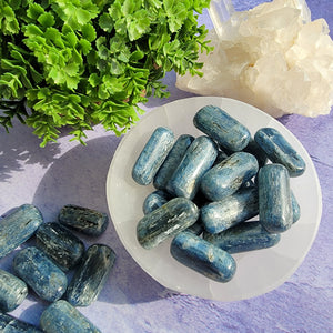 Blue Kyanite Tumbled Stones