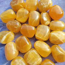 Load image into Gallery viewer, Orange Calcite Tumbled Stones