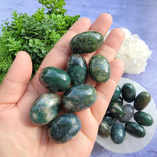 Load image into Gallery viewer, Moss Agate Tumbled Stones