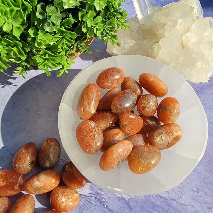 Sunstone Tumbled Stones