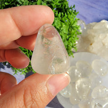 Load image into Gallery viewer, Clear Quartz Tumbled Stones