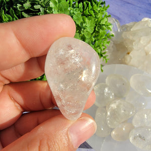 Clear Quartz Tumbled Stones