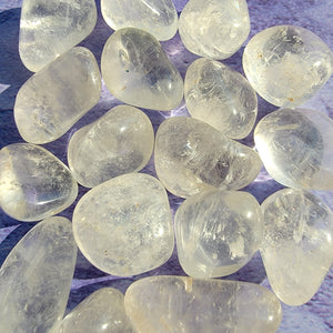 Clear Quartz Tumbled Stones