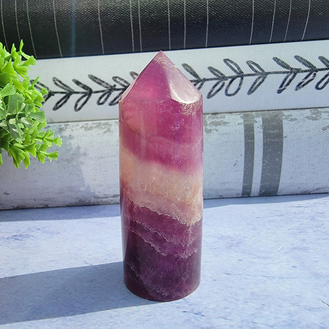 Purple Fluorite Tower 