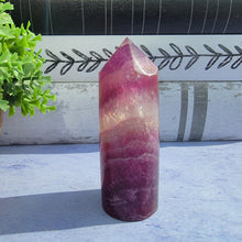 Load image into Gallery viewer, Purple Fluorite Tower &quot;G&quot;