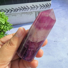 Load image into Gallery viewer, Purple Fluorite Tower &quot;G&quot;