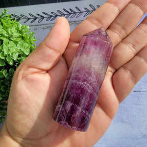 Purple Fluorite Tower "G"