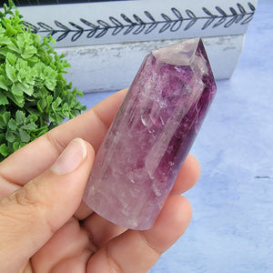 Purple Fluorite Tower "Q"