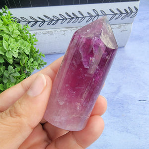 Purple Fluorite Tower "Q"