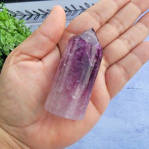 Purple Fluorite Tower "Q"