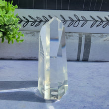 Load image into Gallery viewer, Semi Polished Lemurian Tower w/ Phantoms &quot;H&quot;