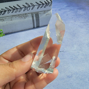 Semi Polished Lemurian Tower w/ Phantoms "H"