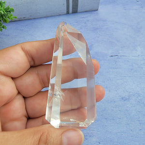 Semi Polished Lemurian Tower w/ Phantoms "H"