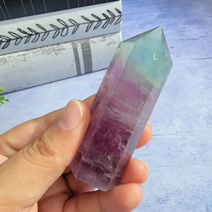 Bi-Color Fluorite Tower "I"