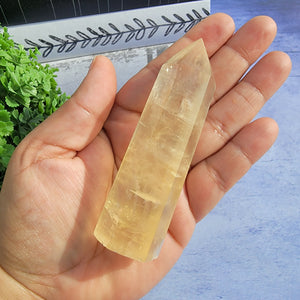 Honey Calcite Tower "J"