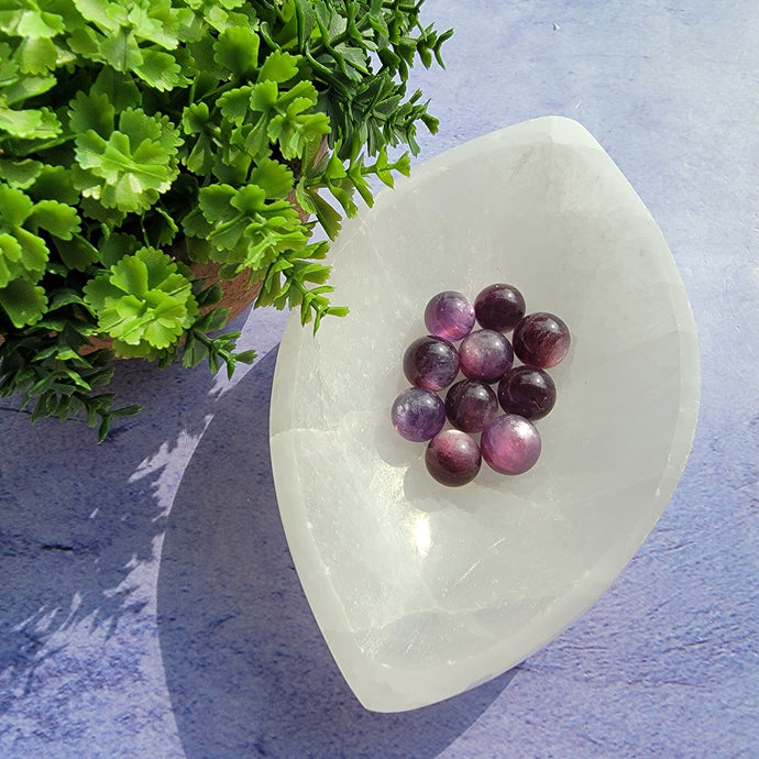 Gem Lepidolite Mini Spheres