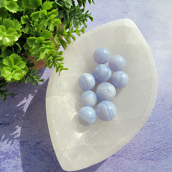 Blue Lace Agate Mini Spheres