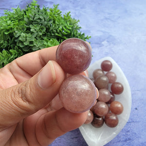 Red Aventurine Mini Spheres