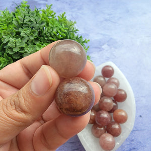 Red Aventurine Mini Spheres