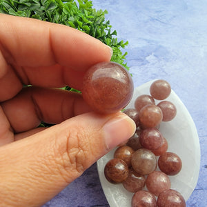 Red Aventurine Mini Spheres