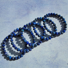 Load image into Gallery viewer, Faceted Lapis Lazuli Bracelet