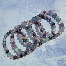 Load image into Gallery viewer, Rainbow Fluorite Bracelet